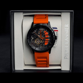 Pierre Lannier Automatic Watch Paddock Made in France Orange 341A499