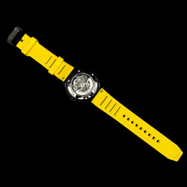 Pierre Lannier Automatic Watch Paddock Made in France Yellow 341A449