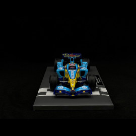 Fernando Alonso Renault R25 V10 n° 5 Sieger GP Bahrain 2005 F1 1/18 Minichamps 117050305