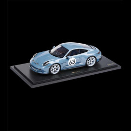 Porsche 911 S/T Type 992 2023 Shore Blue Metallic 1/18 Spark WAP0213150R0ST - RARE - Only 911 copies