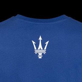 T-shirt Maserati Stampa Blau / Weiß MA241M001BL - Herren