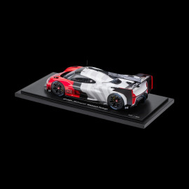 Porsche 919 Street Weissach Package 2017 Red / White 1/18 Spark WAP0210190RSTR