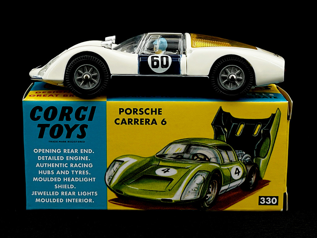 Porsche 906 Carrera 6 N° 60 1967 1/43 Corgi Toys CD54321005