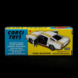 Ford Mustang Fastback 1965 Weiß 1/45 Corgi Toys CD54321007