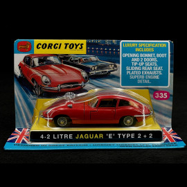 Jaguar 4.3l E-Type 1970 Red 1/43 Corgi Toys CD54321012