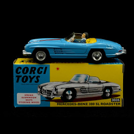 Mercedes-Benz 300SL Roadster Cabrio 1958 Blau 1/46 Corgi Toys CD54321013