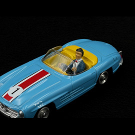 Mercedes-Benz 300SL Roadster Cabrio 1958 Blau 1/46 Corgi Toys CD54321013