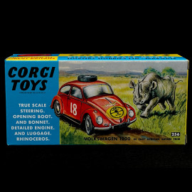 Volkswagen Beetle Rallye Safari n° 18 1954 1/44 Corgi Toys CD54321019