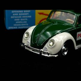 Volkswagen Beetle German police 1977 Green 1/45 Corgi Toys CD54321028