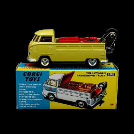 Volkswagen Combi tow truck 1960 Yellow 1/47 Corgi Toys CD54321038