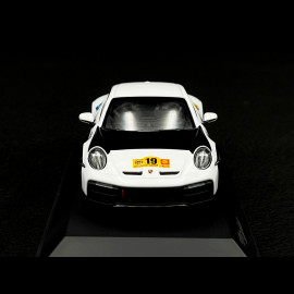 Porsche 911 Dakar Type 992 Rallye Safari 1971 n° 19 2023 White / Black 1/43 Minichamps WAP0209110R60Y