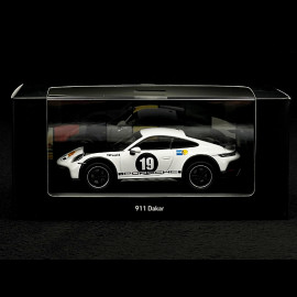 Porsche 911 Dakar Type 992 Rallye Safari 1971 n° 19 2023 Weiß / Schwarz 1/43 Minichamps WAP0209110R60Y