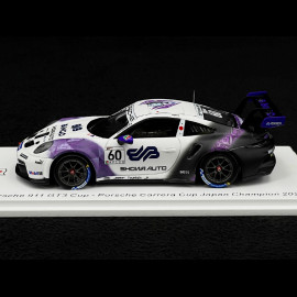 Porsche 911 GT3 Cup Type 992 n° 60 Sieger Porsche Carrera Cup Japan 2022 1/43 Spark SJ145