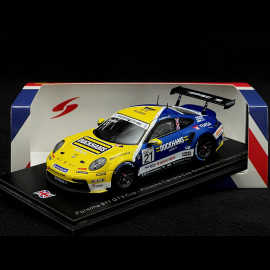 Porsche 911 GT3 Cup Type 992 n° 21 Sieger Porsche Carrera Cup Great Britain 2023 1/43 Spark UK022