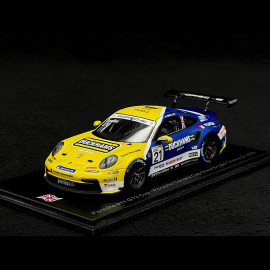 Porsche 911 GT3 Cup Type 992 n° 21 Sieger Porsche Carrera Cup Great Britain 2023 1/43 Spark UK022