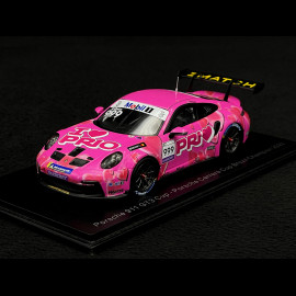 Porsche 911 GT3 Cup Type 992 n° 999 Sieger Porsche Carrera Cup Brasilien 2023 1/43 Spark S5669