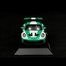 Porsche 911 GT3 RS Type 992 2023 Green / White 1/43 Spark WAP0202870SGT3