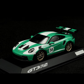 Porsche 911 GT3 RS Type 992 2023 Green / White 1/43 Spark WAP0202870SGT3