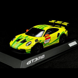 Porsche 911 GT3 RS Type 992 Grello 2023 Gelb / Grün 1/43 Spark WAP0202840SGT3