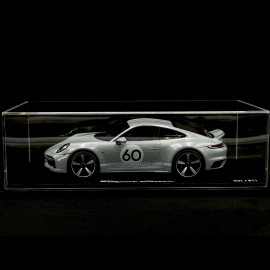 Porsche 911 Sport Classic Type 992 2022 Sportgrau Metallic / Schwarzes Interieur 1/18 Spark WAP0210120SSCL