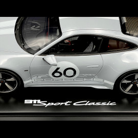 Porsche 911 Sport Classic Type 992 2022 Sport Grey Metallic / Black Interior 1/18 Spark WAP0210120SSCL