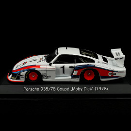RARE - Hand-Signed by Norbert Singer - Porsche 935 Moby Dick 1978 n° 1 Martini 1/43 Minichamps WAP02004597
