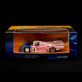 Porsche 956 L n° 8 3. 24h Le Mans 1986 1/43 Minichamps 433866508