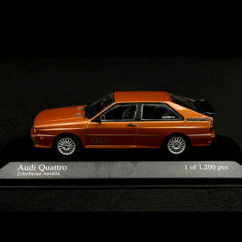 Audi Quattro 1981 Braun Metallisch 1/43 Minichamps 430019426