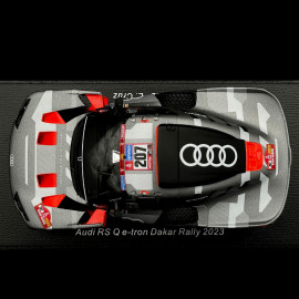 Carlos Sainz Audi RS Q e-tron n° 207 Rallye Dakar 2023 1/43 Spark S4558