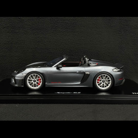 Porsche 718 Spyder RS Type 982 2024 Vanadium Grey Metallic 1/18 Spark WAP0212160RSPY