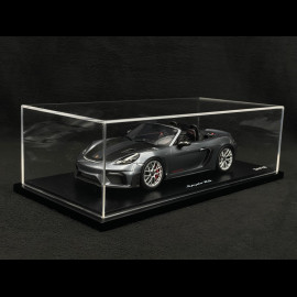 Porsche 718 Spyder RS Type 982 2024 Vanadium Grey Metallic 1/18 Spark WAP0212160RSPY