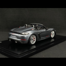 Porsche 718 Spyder RS Type 982 2024 Vanadium Grey Metallic 1/18 Spark WAP0212160RSPY