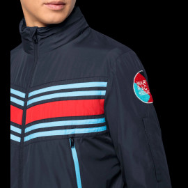 Porsche Jacke Martini Racing Kollektion Winddichte Marineblau WAP556P0MR - Herren