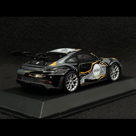 Porsche 911 GT3 RS Type 992 n°992 Weissach Test Track 2023 Grau / Orange 1/43 Spark WAP0202880SGT3