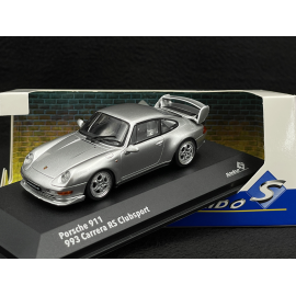 Porsche 911 RS Clubsport Type 993 1993 Polar Silver 1/43 Solido S4313803