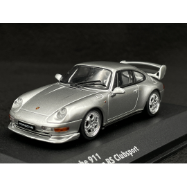 Porsche 911 RS Clubsport Type 993 1993 Polar Silver 1/43 Solido S4313803