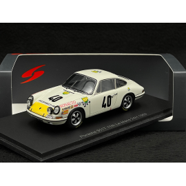 Porsche 911 T n° 40 24h Le Mans 1969 1/43 Spark S9743