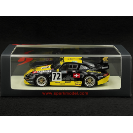 Porsche 911 GT2 Type 993 n° 72 24h Le Mans 1996 1/43 Spark S5523