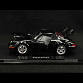 Porsche 911 Turbo Type 964 1989 Black 1/18 Welly 18026BK