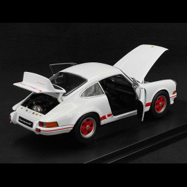 Porsche 911 Carrera RS 2.7 1973 white / red 1/18 Welly 18044