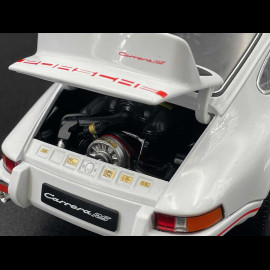 Porsche 911 Carrera RS 2.7 1973 white / red 1/18 Welly 18044