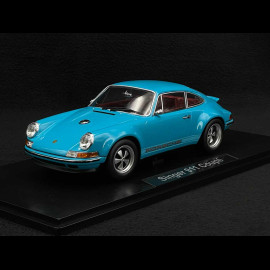 Singer Porsche 911 Coupé 2014 Türkisblau 1/18 KK Scale KKDC180445