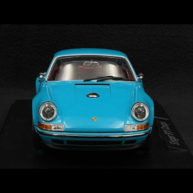 Singer Porsche 911 Coupé 2014 Türkisblau 1/18 KK Scale KKDC180445