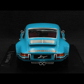 Singer Porsche 911 Coupé 2014 Türkisblau 1/18 KK Scale KKDC180445