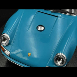 Singer Porsche 911 Coupé 2014 Turquoise Blue 1/18 KK Scale KKDC180445