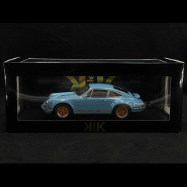 Singer Porsche 911 Coupé hellblau/orange 1/18 KK Scale KKDC180441