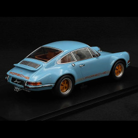 Singer Porsche 911 Coupé hellblau/orange 1/18 KK Scale KKDC180441