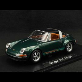 Singer Porsche 911 Targa 2014 Dark Green 1/18 KK Scale KKDC180473