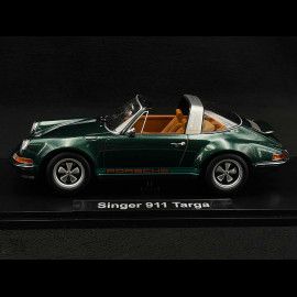 Singer Porsche 911 Targa 2014 Dark Green 1/18 KK Scale KKDC180473