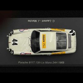 Porsche 911 T n° 41 24h Le Mans 1969 1/43 Spark S9744